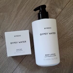 NEW BYREDO GYPSY WATER BODY LOTION AND SOAP